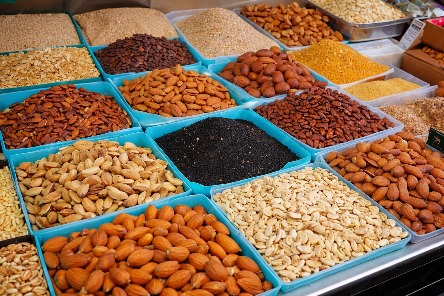 Indian dry fruits export supplier for global distribution markets
