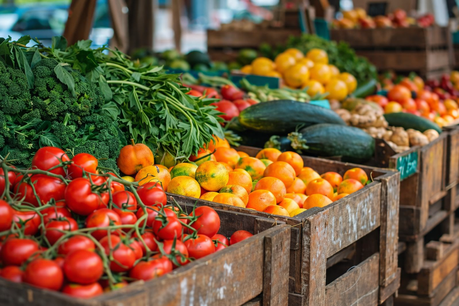 Fresh vegetables export from India for global food markets