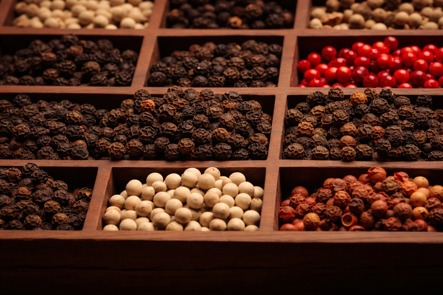 Bulk black cardamom ready for packaging