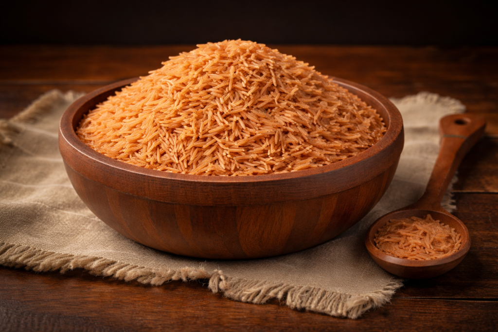 Whole grain brown rice batch