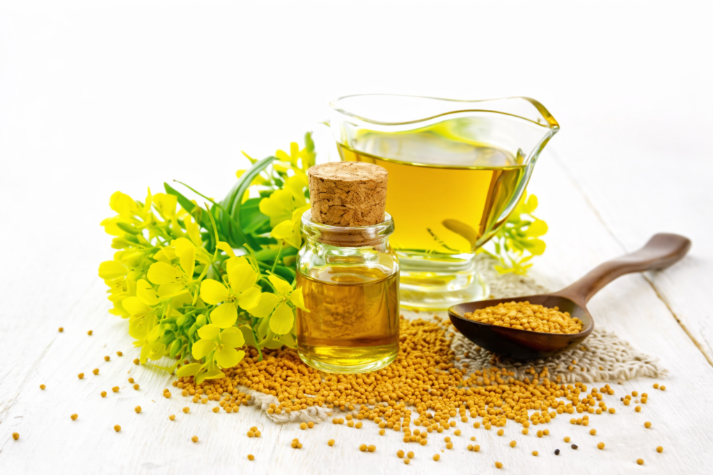 Natural mustard oil extraction