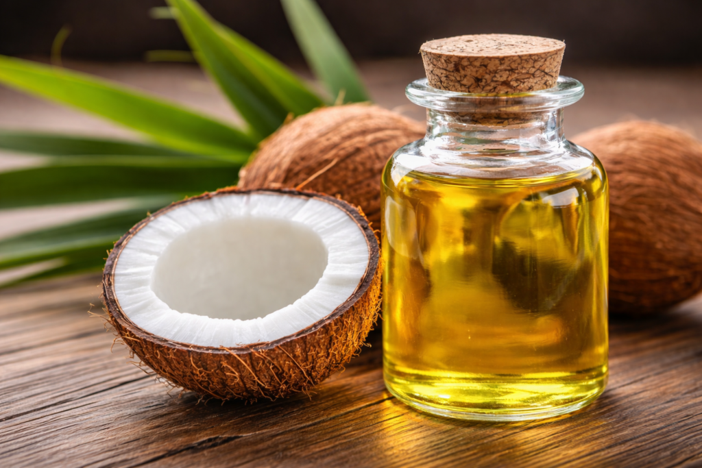 Natural coconut oil extraction