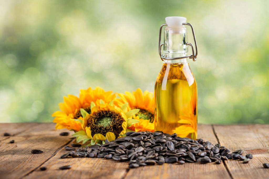 Cold pressed sunflower oil bulk supply