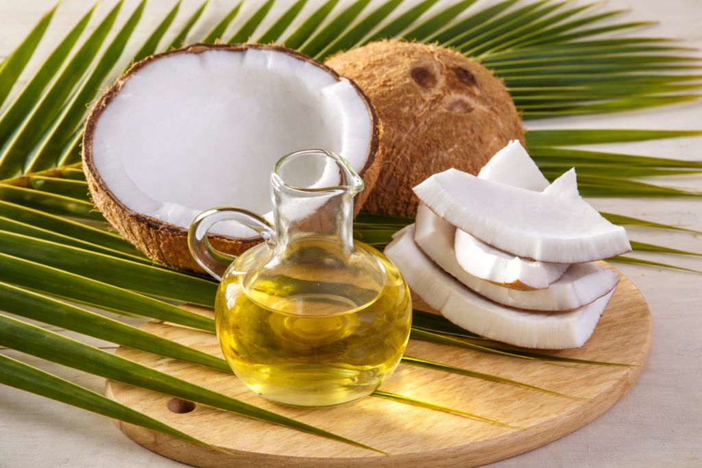 Pahank coconut oil cooking and skincare use