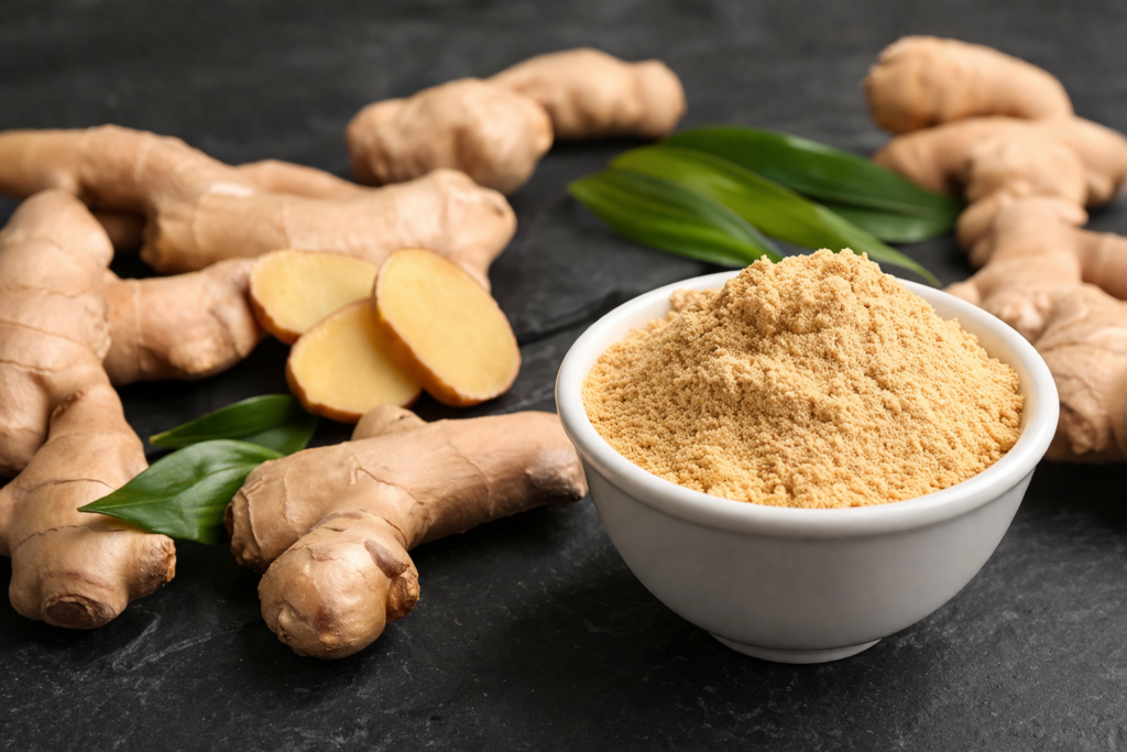 Pahank dehydrated ginger export quality