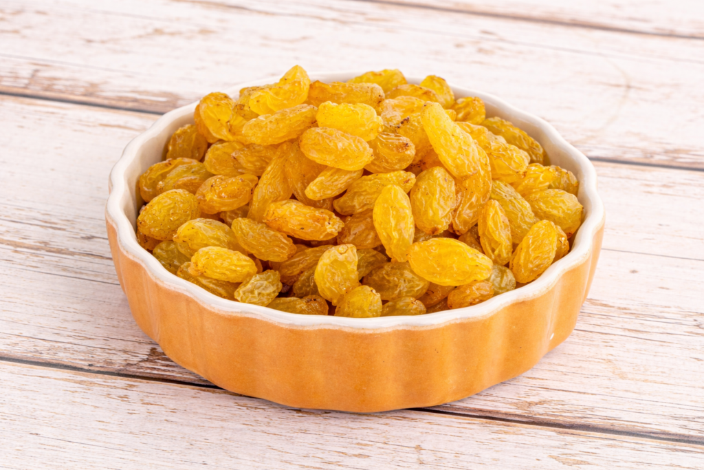 Pahank raisins for food processing
