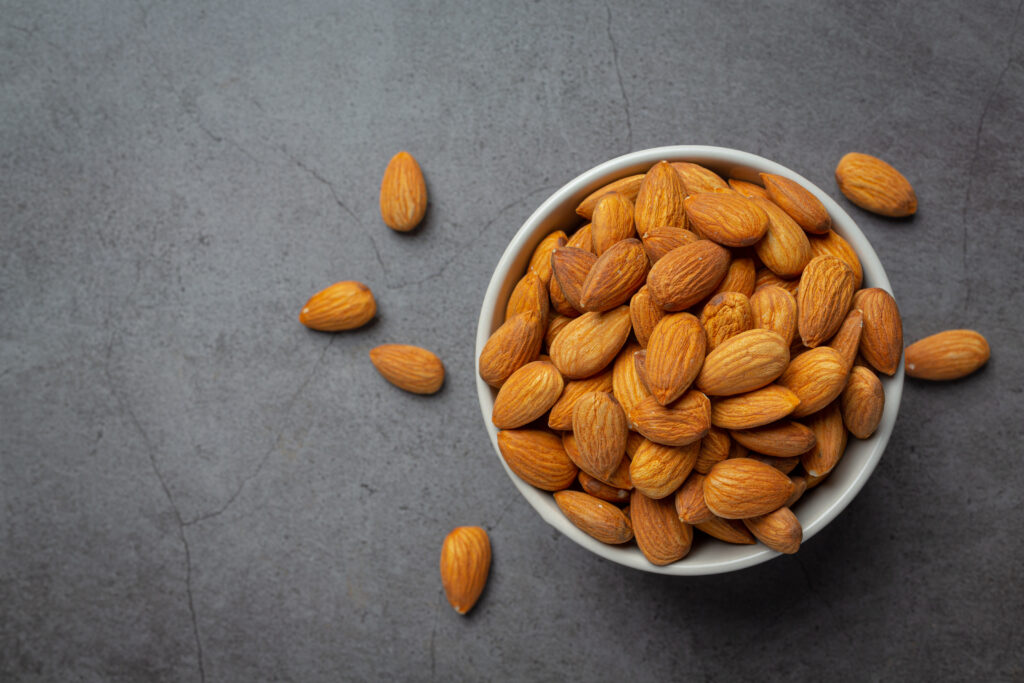 Pahank almonds for food processing